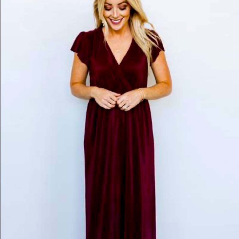 Never Worn Bridesmaids Dress, Plum Color GORGEOUS
